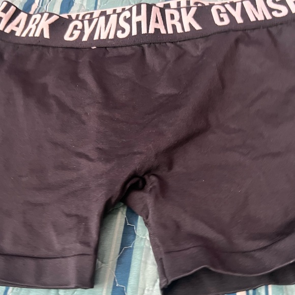 M Gymshark Women's S Fit Seamless Cycling Shorts Black White Flex GLSH006-BK/WH - Picture 9 of 11